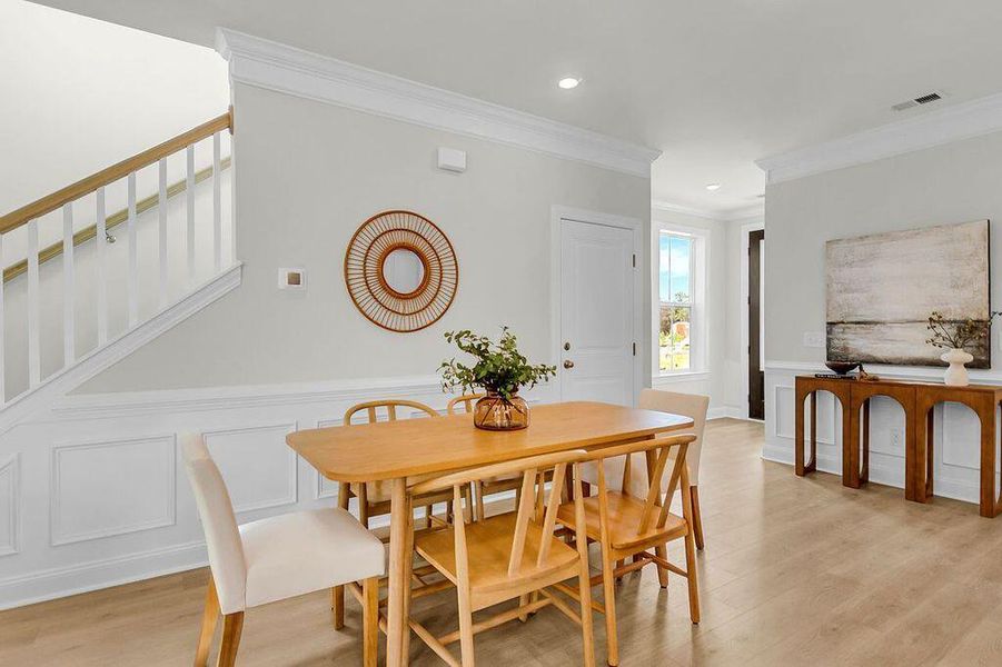 Furnished interior view inside a new home in Heron Preserve, Hanahan (Image 8).