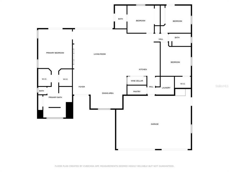 2D floor plan layout of this home in , Weeki Wachee, FL (Image 6).