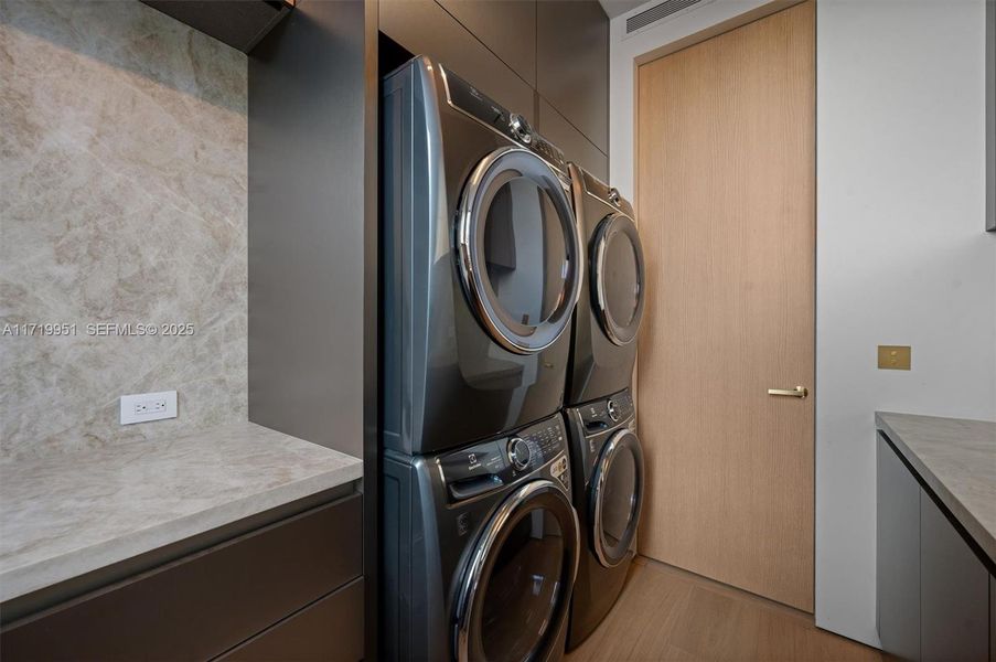 Close-up of interior finishes inside a home in , Miami Beach (Image 20).