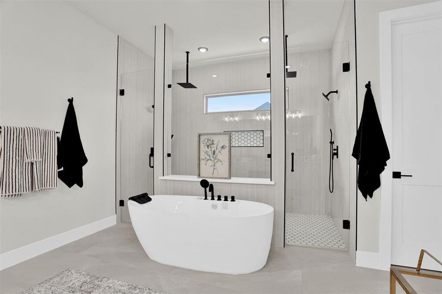 Furnished interior view inside a new home in , Celeste (Image 7).