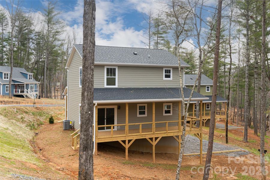 Exterior details and patio area of a home in , Fairview (Image 23).