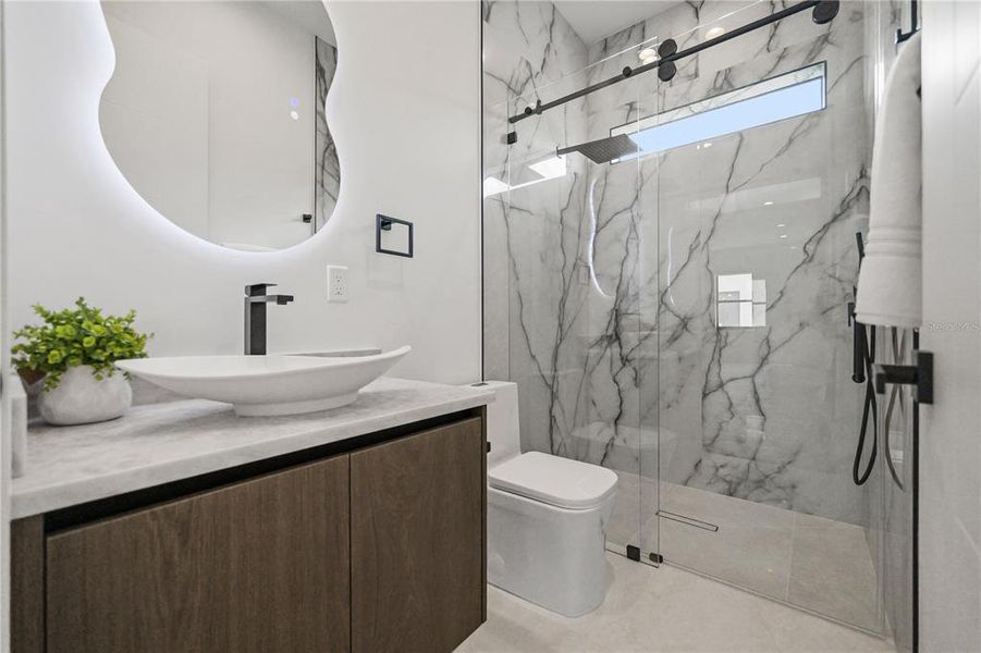 Furnished interior view inside a new home in , Tampa (Image 17).