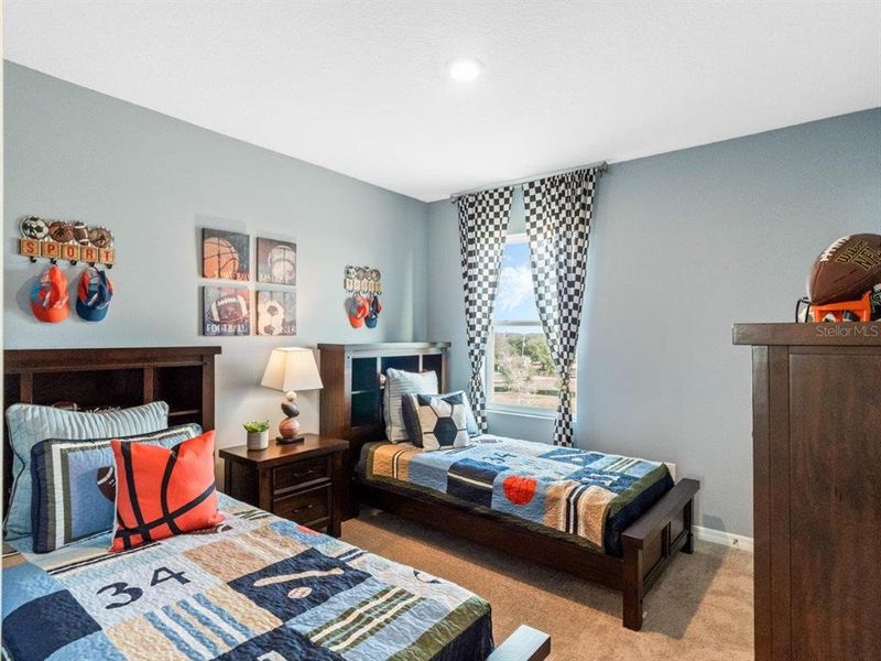 Furnished interior view inside a new home in Cascades, Davenport (Image 24). Furnished interior view inside a new home in Cascades, Davenport (Image 24).