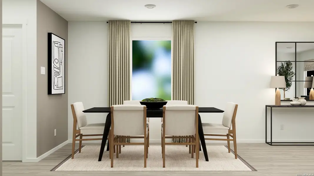 Furnished interior view inside a new home in Stone Garden, Elmendorf (Image 5).