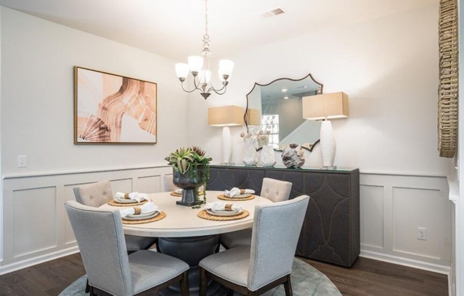 Furnished interior view inside a new home in Cypress Preserve, Moncks Corner (Image 4).