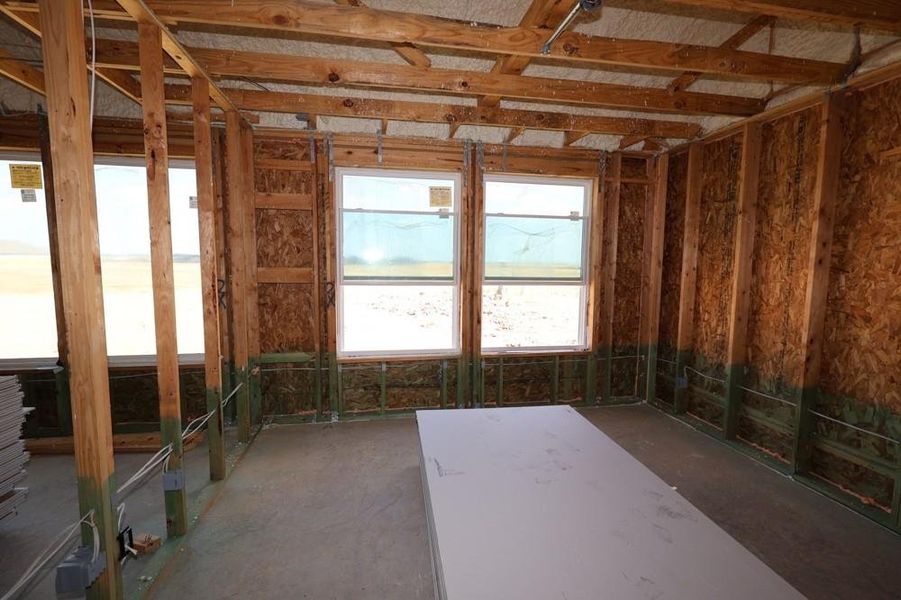 In-progress construction of a new home in Jordan Ranch 45' Homesites, Fulshear, TX (Image 6). In-progress construction of a new home in Jordan Ranch 45' Homesites, Fulshear, TX (Image 6).