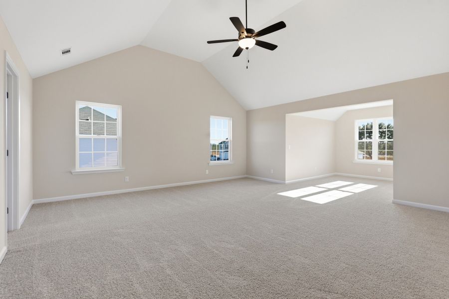 Representative unfurnished interior of a home built from the The Screven by RTS Homes in Tibet Road at Sassafras, Allenhurst (Image 41).