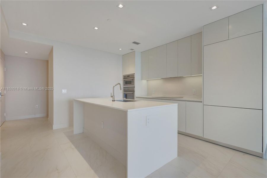 Furnished interior view inside a new home in , Miami (Image 15).