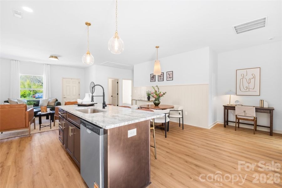 Furnished interior view inside a new home in , Rock Hill (Image 25).