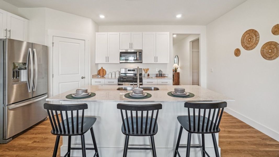 Furnished interior view inside a new home in Keebler Meadows, Johnson City (Image 6).