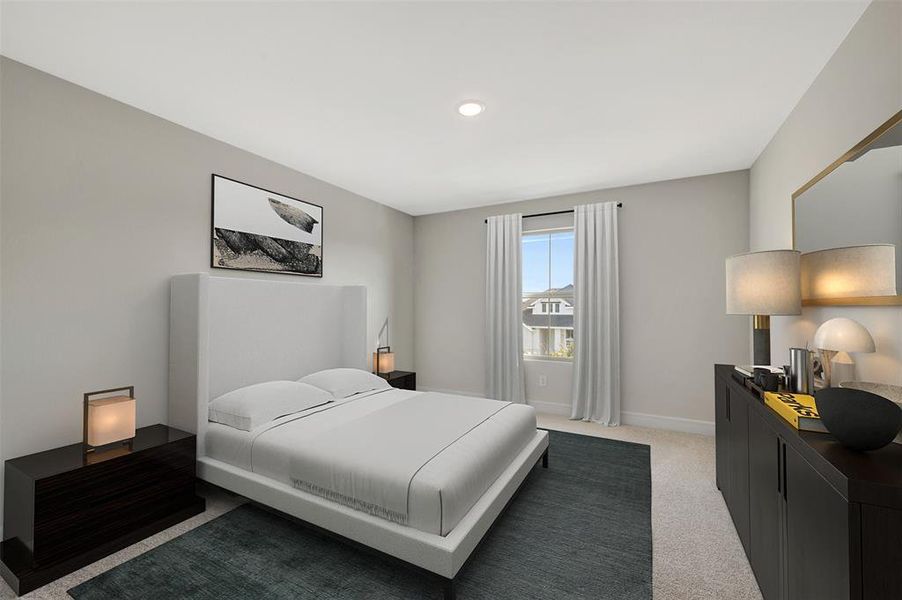 Furnished interior view inside a new home in Elevon, Lavon (Image 16). Furnished interior view inside a new home in Elevon, Lavon (Image 16).