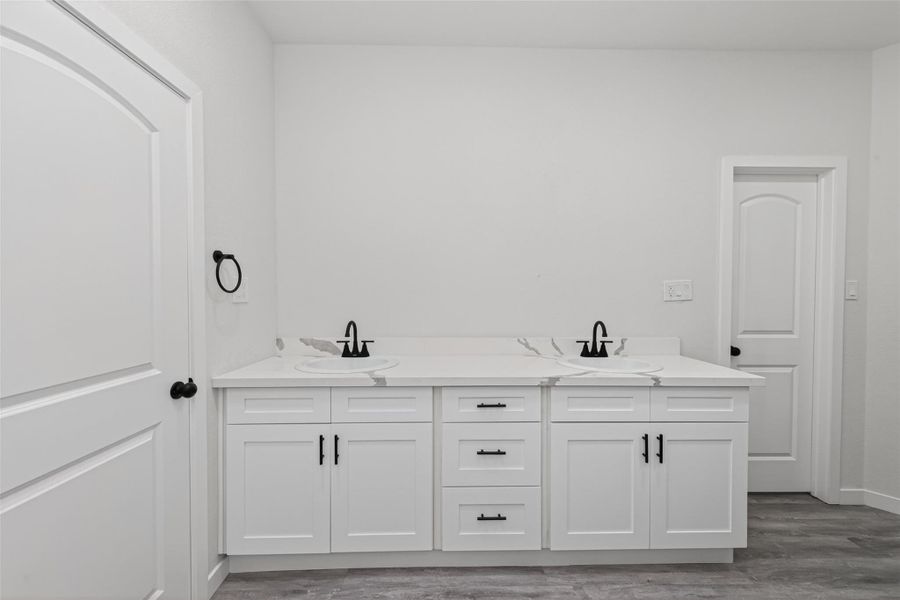 Furnished interior view inside a new home in , Cleveland (Image 9).