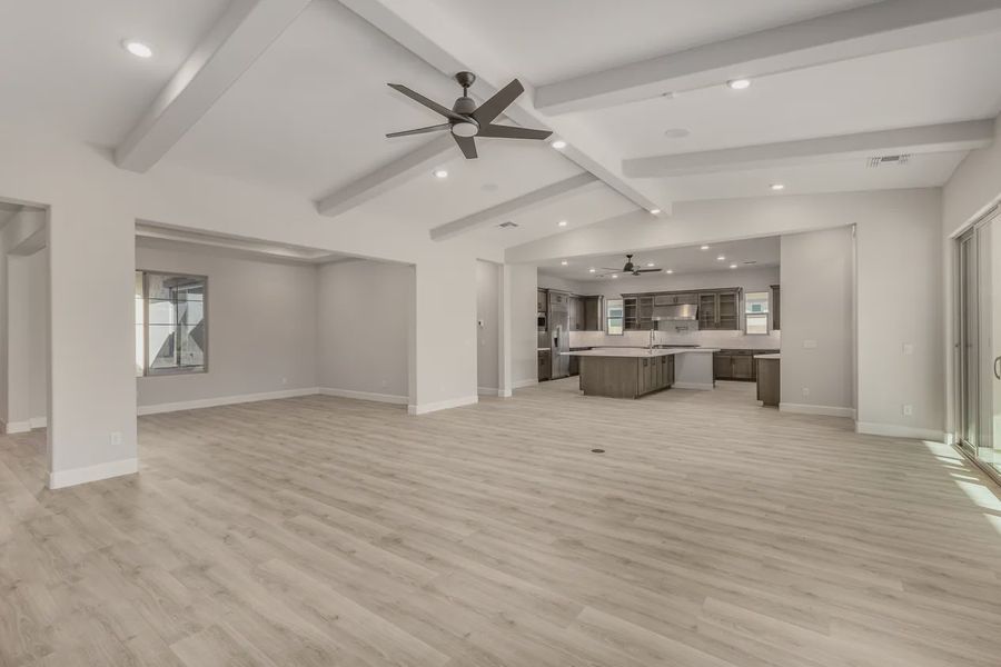 Spacious, unfurnished interior of a new home in Bellero Estates, Queen Creek (Image 17). Spacious, unfurnished interior of a new home in Bellero Estates, Queen Creek (Image 17).