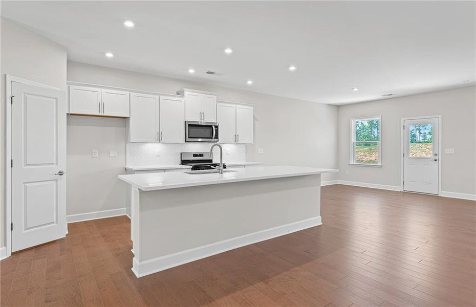 Furnished interior view inside a new home in Anderson Point, McDonough (Image 6).