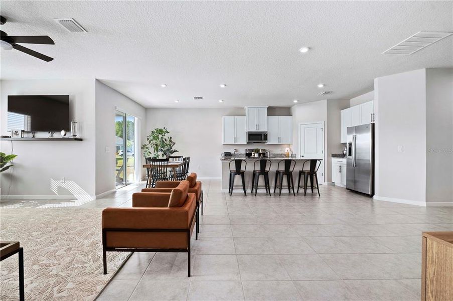 Furnished interior view inside a new home in , Daytona Beach (Image 30).