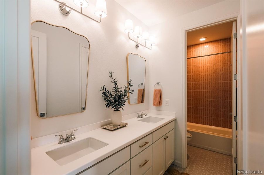 Furnished interior view inside a new home in , Aurora (Image 25). Furnished interior view inside a new home in , Aurora (Image 25).