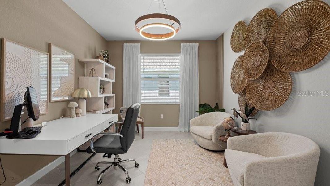 Furnished interior view inside a new home in Rye Ranch: Executive Homes, Parrish (Image 18).