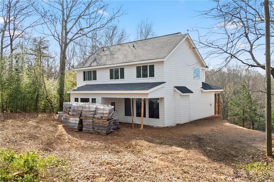 Exterior details and patio area of a home in , Gainesville (Image 4).
