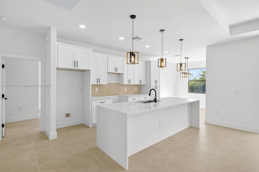 Furnished interior view inside a new home in , Lehigh Acres (Image 7). Furnished interior view inside a new home in , Lehigh Acres (Image 7).