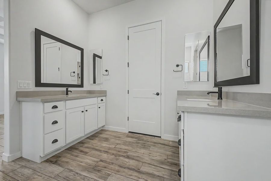 Furnished interior view inside a new home in Valencia at Granite Vista, Waddell (Image 9).