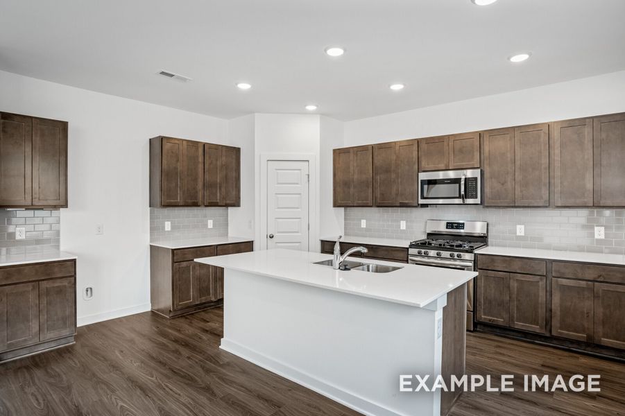 Representative furnished interior of a home built from the The Logan A by Davidson Homes LLC in Woods Crossing, Gallatin (Image 9).
