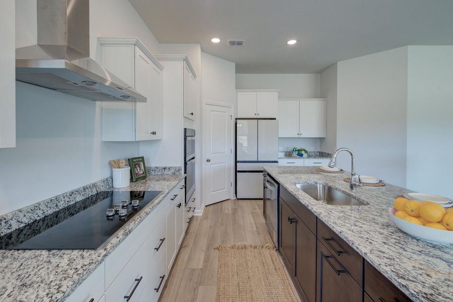 Furnished interior view inside a new home in , Charleston (Image 41).