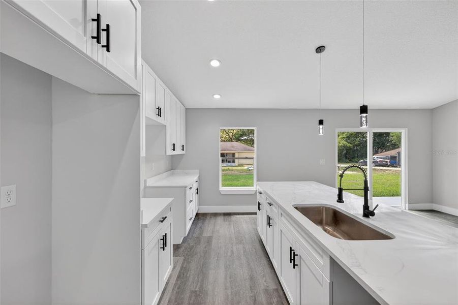 Furnished interior view inside a new home in , Dunnellon (Image 5).