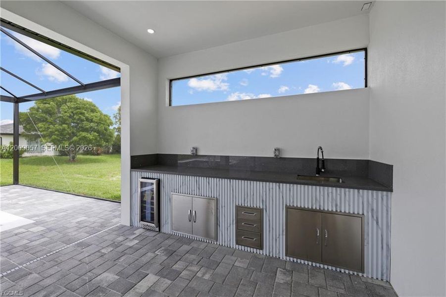 Exterior details and patio area of a home in , Cape Coral (Image 4).