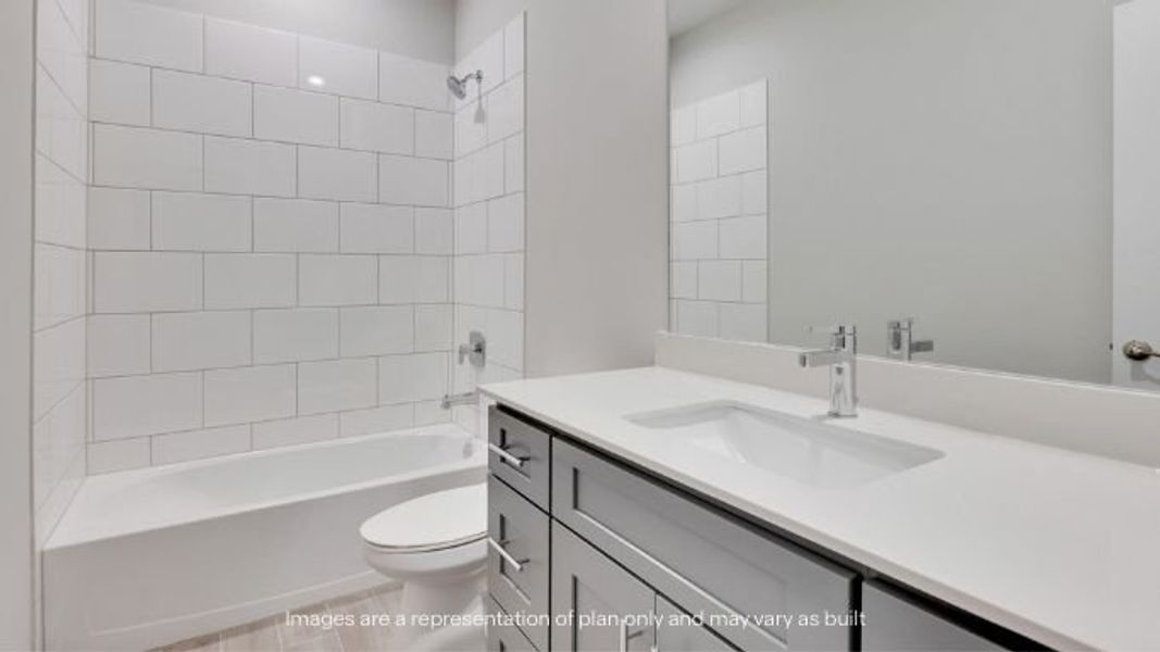 Furnished interior view inside a new home in Homestead at Parks Bell Ranch, Odessa (Image 10).