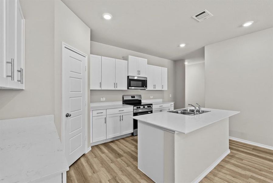 Furnished interior view inside a new home in Orchard Village, Fort Worth (Image 8).