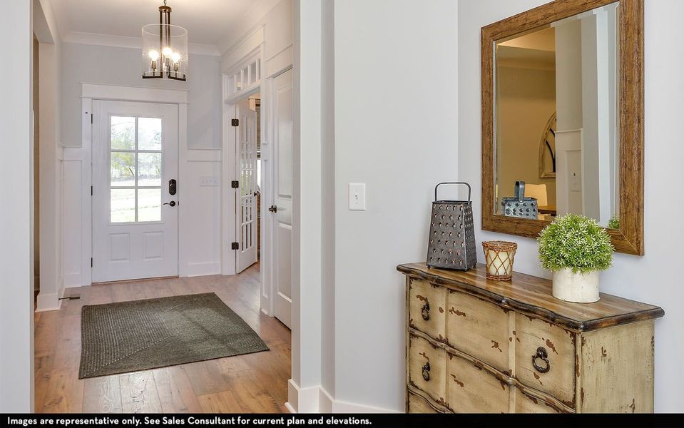 Furnished interior view inside a new home in Dorris Farm, White House (Image 4).