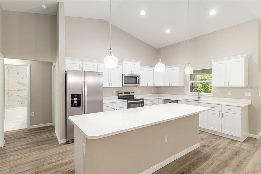 Furnished interior view inside a new home in , Dunnellon (Image 5).