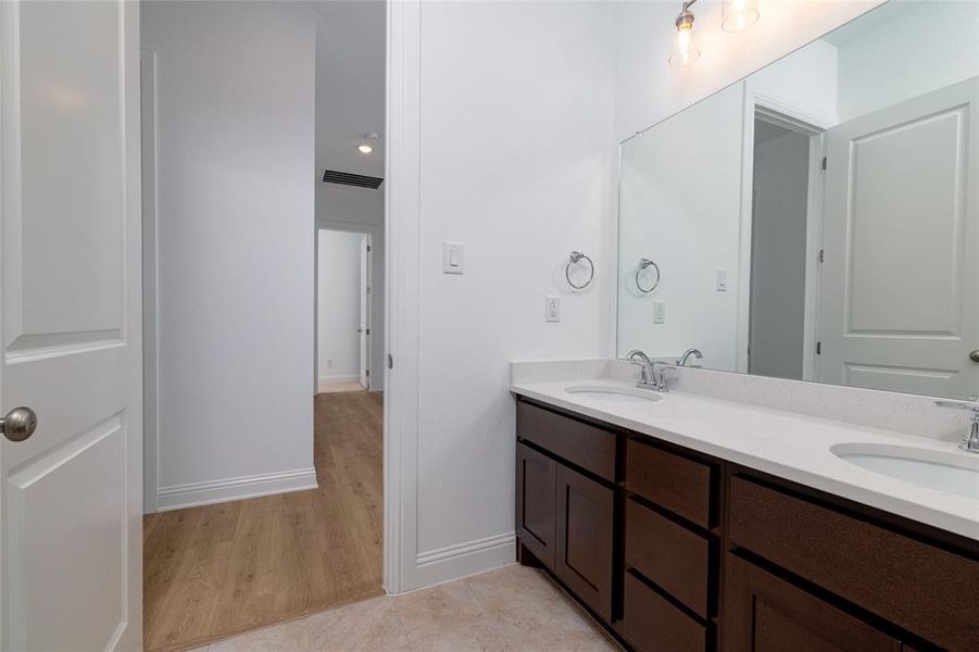 Furnished interior view inside a new home in , Haslet (Image 14).