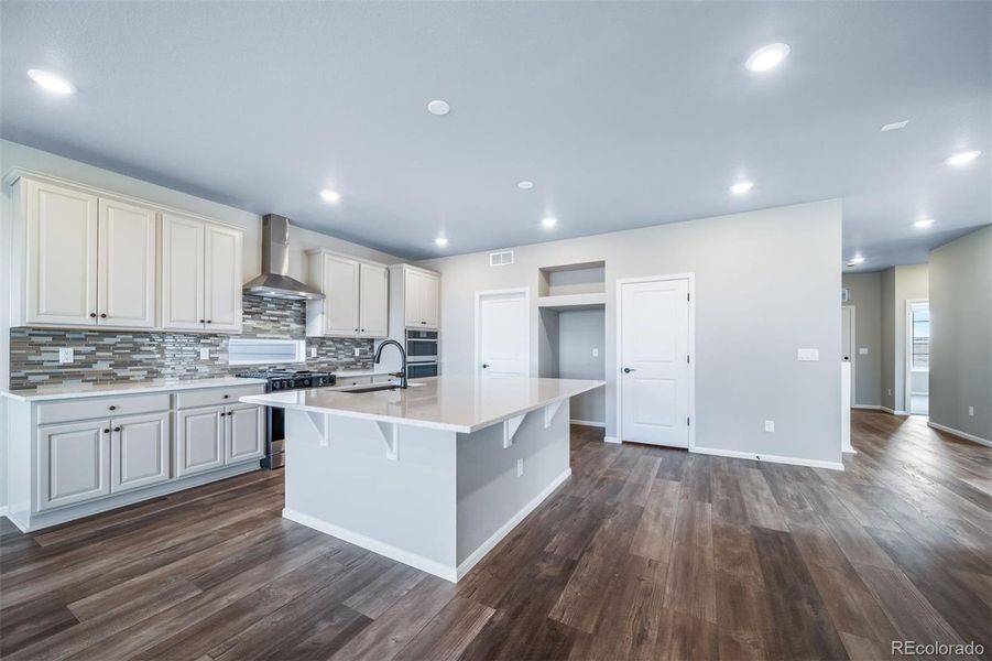 Furnished interior view inside a new home in , Aurora (Image 5).