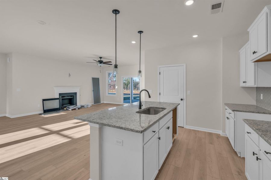 Furnished interior view inside a new home in Lynbrook, Boiling Springs (Image 10).