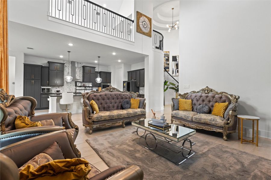 Furnished interior view inside a new home in , Conroe (Image 17). Furnished interior view inside a new home in , Conroe (Image 17).