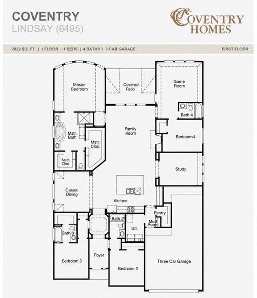 2D floor plan layout of this home in COLTON, Todd Mission, TX (Image 1). 2D floor plan layout of this home in COLTON, Todd Mission, TX (Image 1).