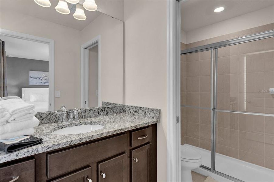 Furnished interior view inside a new home in , Davenport (Image 34).