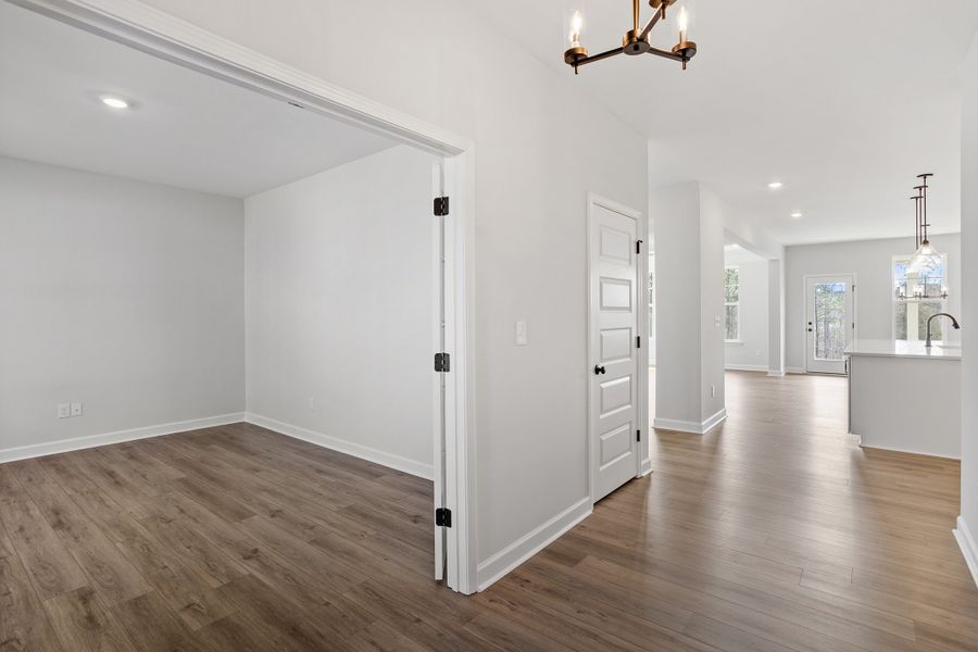 Spacious, unfurnished interior of a new home in Sweetbrier, Durham (Image 19).