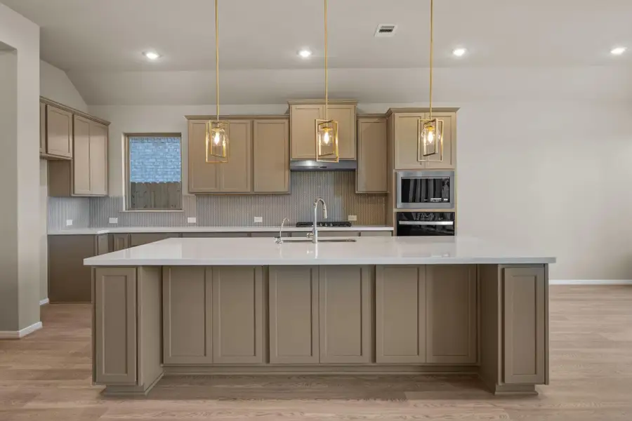 Furnished interior view inside a new home in The Meadows at Imperial Oaks 60', Conroe (Image 6).