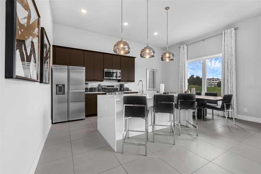 Furnished interior view inside a new home in , Kissimmee (Image 28).