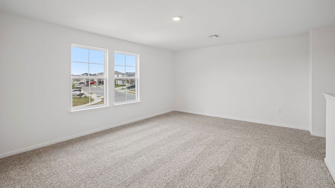 Spacious, unfurnished interior of a new home in Prairie Lakes, Buda (Image 37).