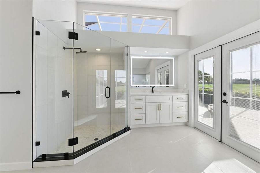 Furnished interior view inside a new home in , Sarasota (Image 6).