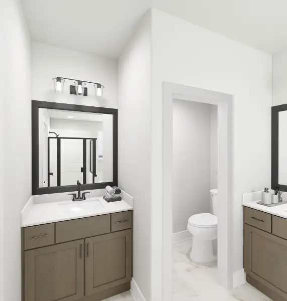 Representative furnished interior of a home built from the Sorrel by Tri Pointe Homes in Enclave At Canyon Ranch, Corinth (Image 9).