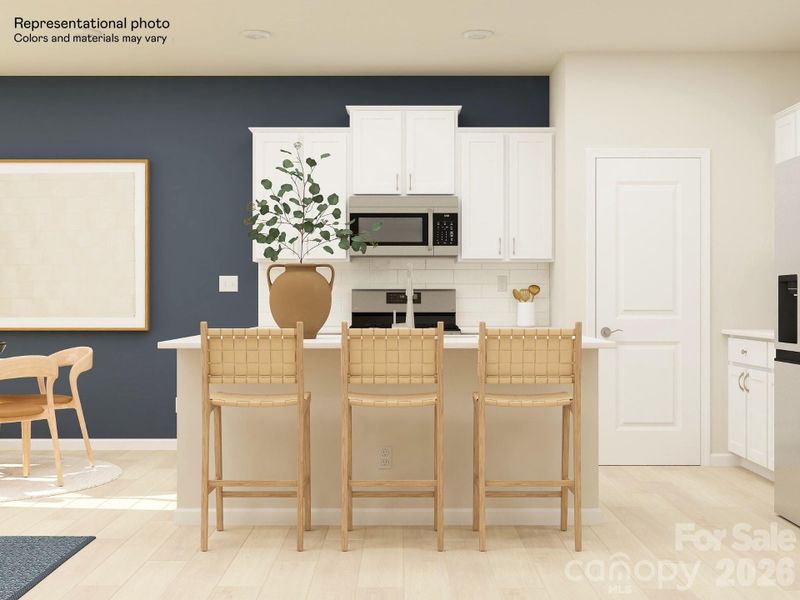 Furnished interior view inside a new home in Cannon Village, York (Image 11).