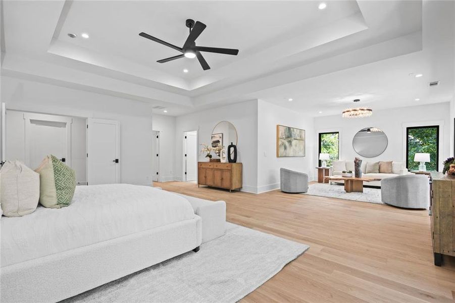 Furnished interior view inside a new home in , Atlanta (Image 41). Furnished interior view inside a new home in , Atlanta (Image 41).