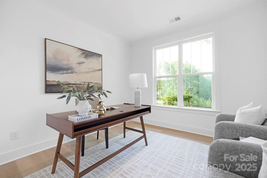 Furnished interior view inside a new home in , Clover (Image 32). Furnished interior view inside a new home in , Clover (Image 32).