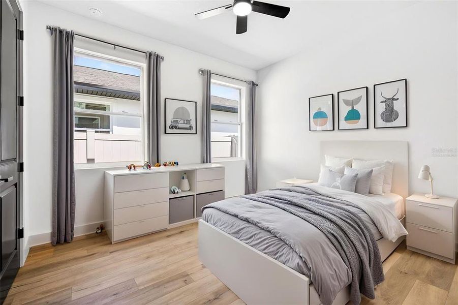 Furnished interior view inside a new home in , St. Petersburg (Image 9).