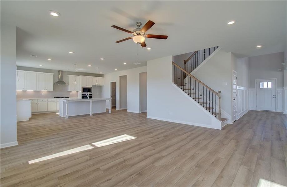 Spacious, unfurnished interior of a new home in Grandview at Millers Mill, Stockbridge (Image 20). Spacious, unfurnished interior of a new home in Grandview at Millers Mill, Stockbridge (Image 20).