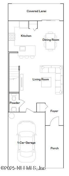2D floor plan layout of this home in , St. Johns, FL (Image 3).